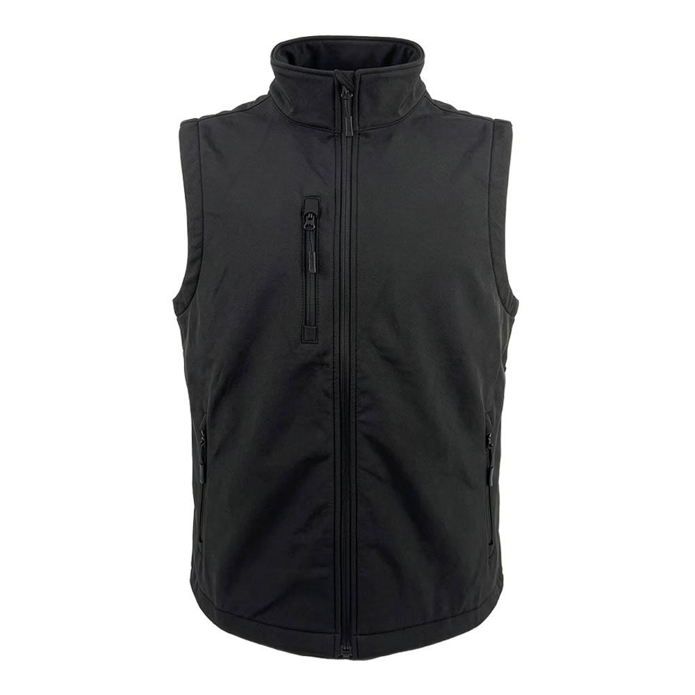 Gilet softshell unisexe en polyester régénéré de 280 g/m2 Gilet softshell unisexe en polyester régénéré de 280 g/m2
